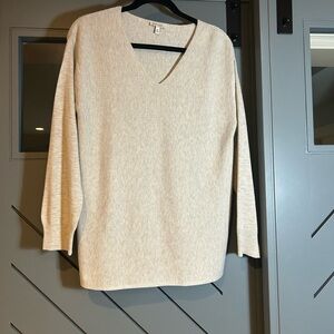 Ella Moss v neck sweater light weight cotton size M